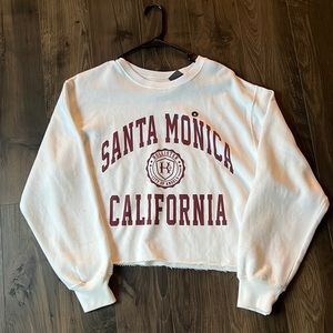 Santa Monica California Hollister Sweater - NWT